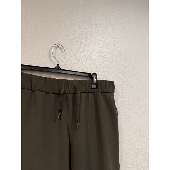 Lululemon Pants Womens Dark Olive On The Fly Jogger Wrinkle  No Size - Picture 5 of 7